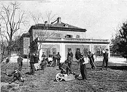 Usedlost okolo roku 1900