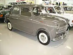 Původní Fiat 1100/103 z roku 1953 zepředu