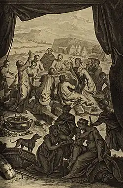 Lában činí smlouvu s Jákobem