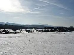 Filipova Huť s výhledem na Roklan