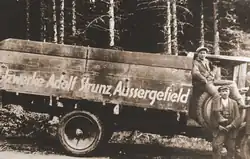 Firemní auto Strunzovy pily