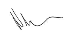 Nicholas Hoult – podpis