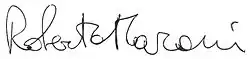 Roberto Maroni – podpis