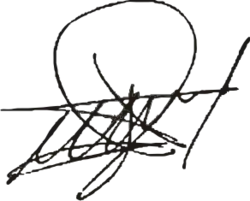 Ollanta Humala, podpis