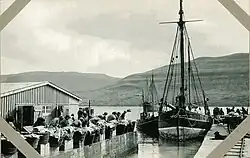 Rybáři na Faerských ostrovech