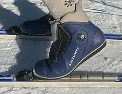 běžkařská bota a vázání Salomon