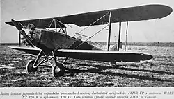 Zmaj Fizir FP-1 s motorem Walter NZ-120 R (1933)
