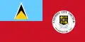 Castries – vlajka