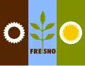Fresno – vlajka