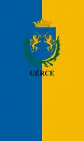 Gérce – vlajka