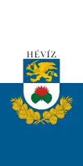 Hévíz – vlajka
