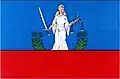 Vlajka městyse Křinec