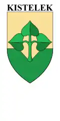 Kistelek – vlajka
