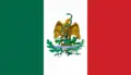 Mexická vlajka (1899–1917) Poměr stran: 2:3 (zobrazen 4:7)