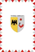 Nyékládháza – vlajka