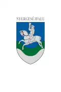 Nyergesújfalu – vlajka