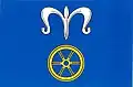 Vlajka městyse Okříšky