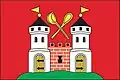 Vlajka městyse Olbramkostel