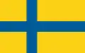 Vlajka Östergötlandu (zaniklá švédská provincie)