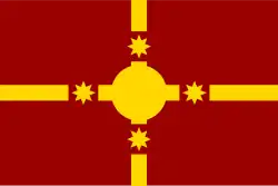 Rotumská vlajka Poměr stran: 2:3