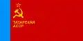 Vlajka Tatarské ASSR (1978—1990) Poměr stran: 1:2
