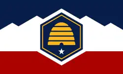 Vlajka amerického státu Utah