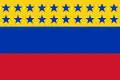 Vlajka Spojených států venezuelských (1859–1863) Poměr stran: 2:3