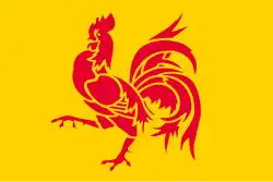 Valonský region – vlajka