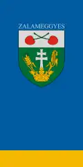 Zalameggyes – vlajka