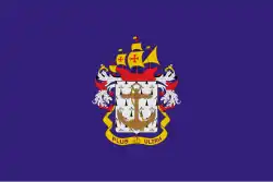 Vlajka kolumbijského námořnictva