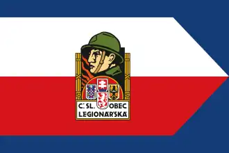 Vlajka Československé obce legionářské[zdroj⁠?!]