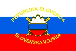 Vlajka slovinských ozbrojených sil