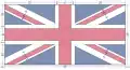 Rozměry britské vlajky (při poměru stran 1:2)