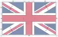 Rozměry britské vlajky (při poměru stran 3:5)