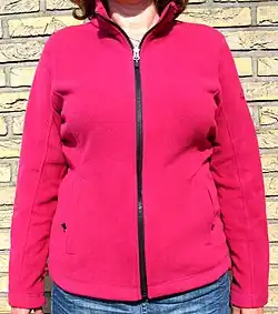 Fleece – oboustranně počesaná pletenina (asi 2013)