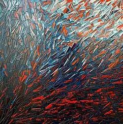 alt = olejomalba (24 palců x 24 palců)