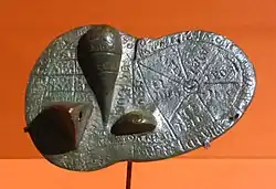 Etruský bronzový model ovčích jater