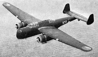 Fokker T.IX v letu
