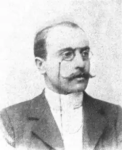 Josip Fon, foto z Wiener Bilder z r. 1907