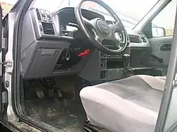 Interiér vozu Sierra CLX