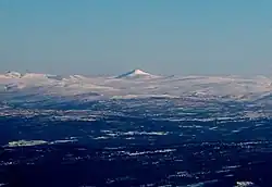 Pohled na Forollhognu z Ilfjelletu