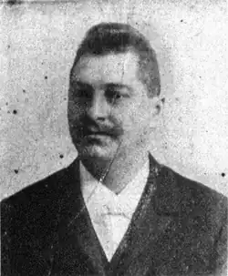 August Forstner, foto z doby před r. 1907