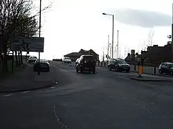 Milecastle 2 pravděpodobně leží pod silnicí A187