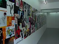 Sølve's monumental collage work