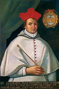 Portrét Martinuzziho od neznámého umělce