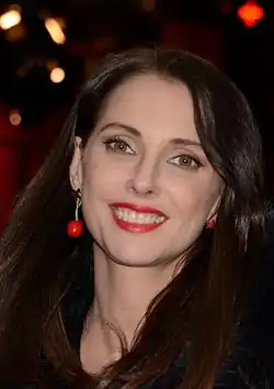 Frédérique Belová v roce 2014