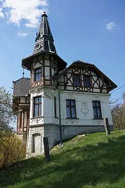 Vila na severním okraji Frýdlantu