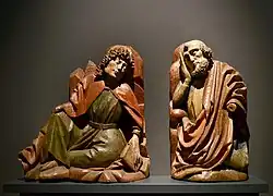 Fragment sousoší Olivetské hory (1500–1510), GVU Cheb