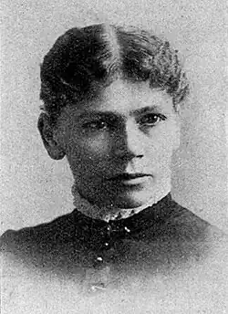 Františka Gregorová okolo roku 1890