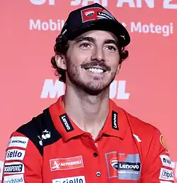 Bagnaia při Velké ceně Japonska 2023